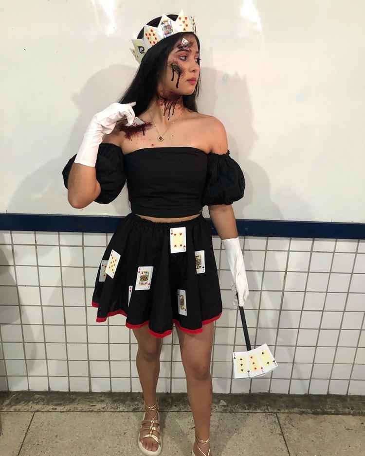 fantasia de halloween facil feminina