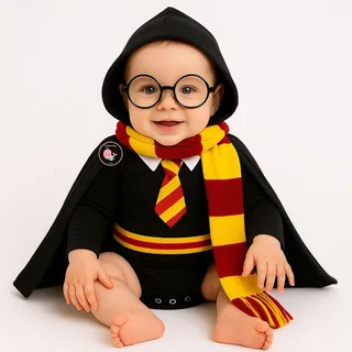 Kits Luxo Harry Potter para Bebês: Fotos Mágicas e Inesquecíveis