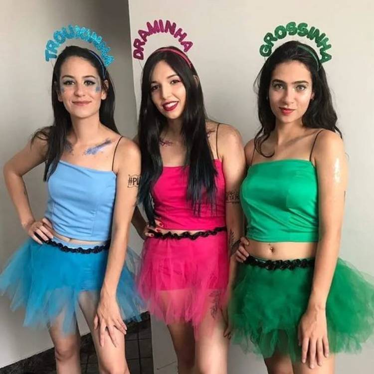 fantasias de carnaval para duplas com glitter