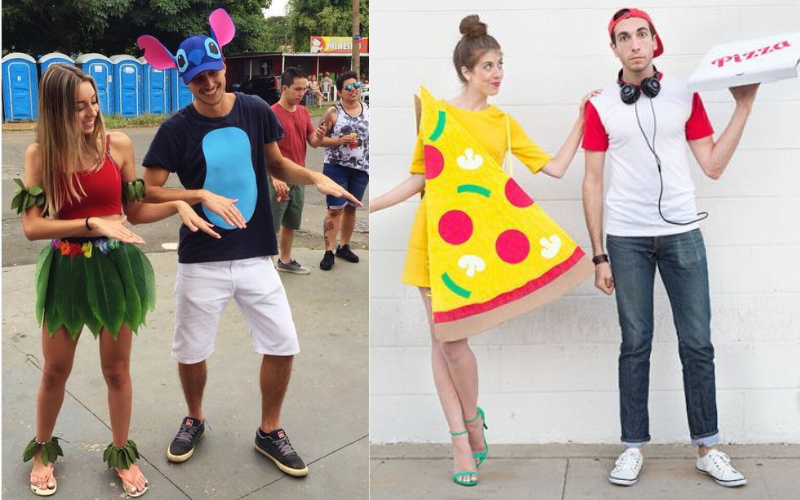 fantasias de carnaval para duplas com referência a comida