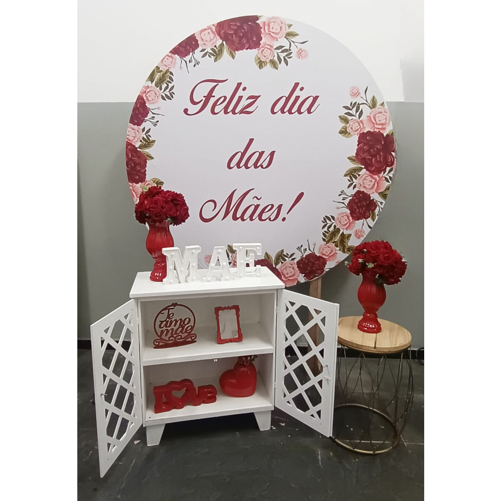 decoração dia das mães simples e barata