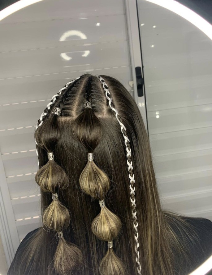 trança nagô cabelo todo