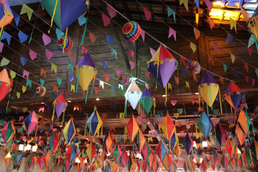 decoração festa junina gastando pouco