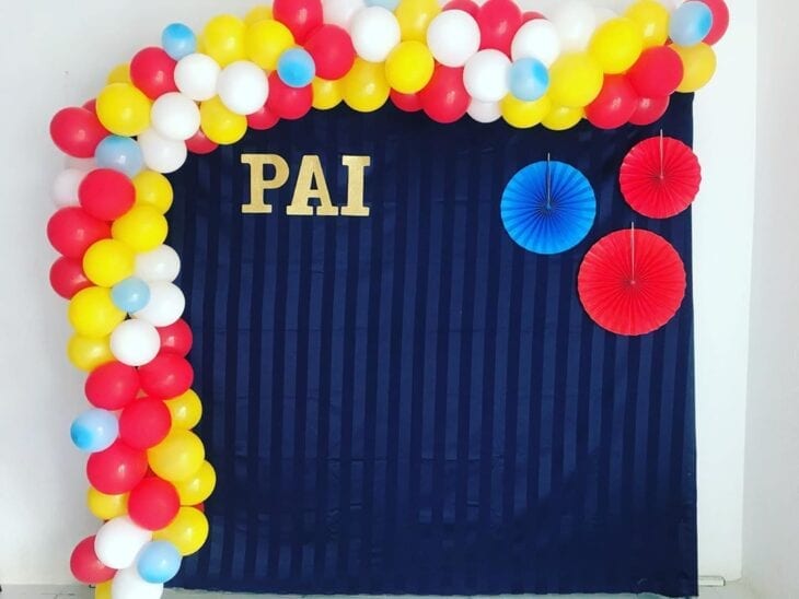 decoração dia dos pais igreja simples versus elaborada