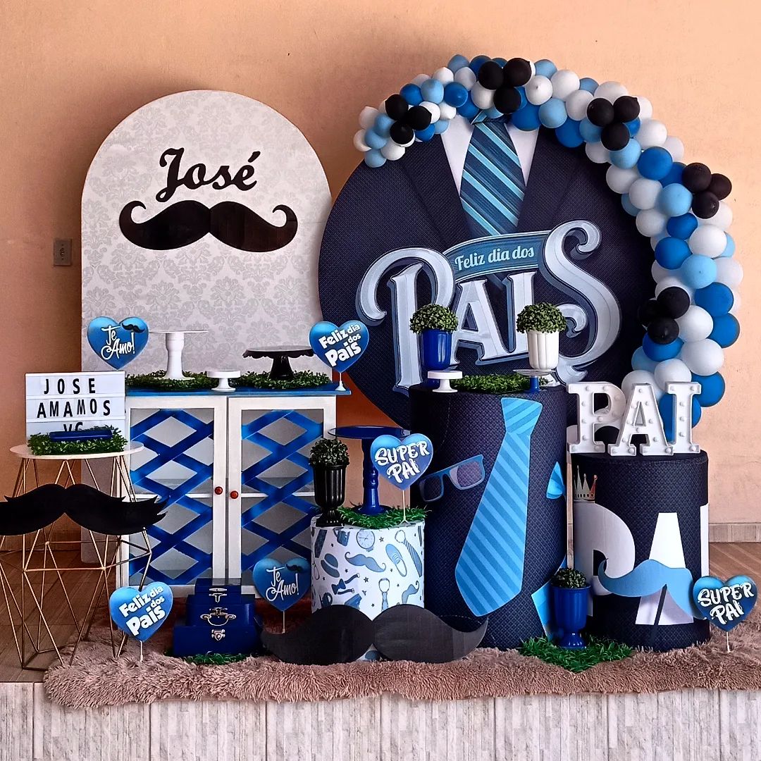 festa decoração dia dos pais na igreja