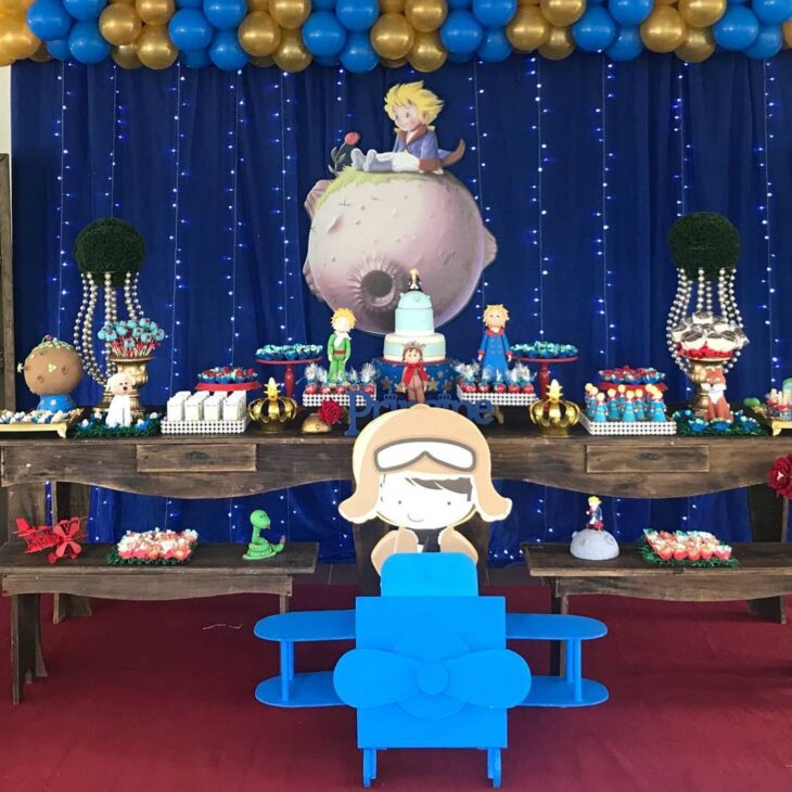 ideias decoração pequeno príncipe luxo