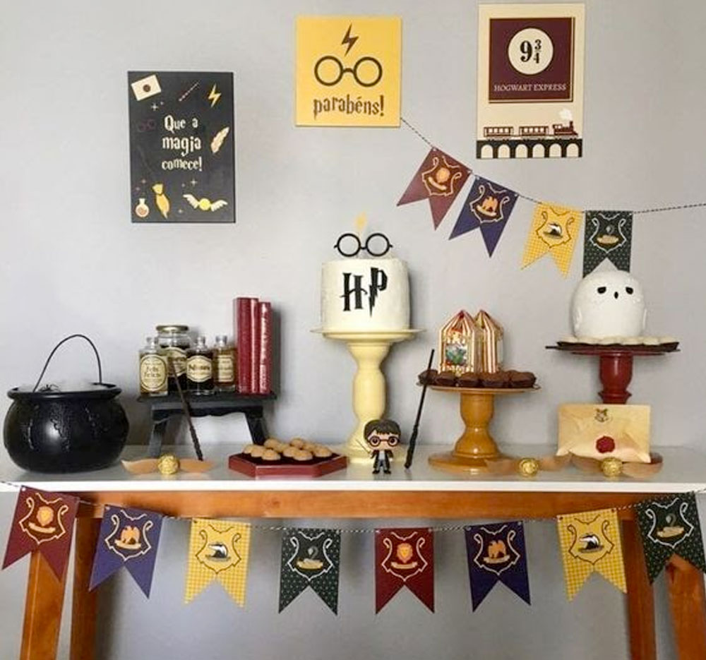festa harry potter diy
