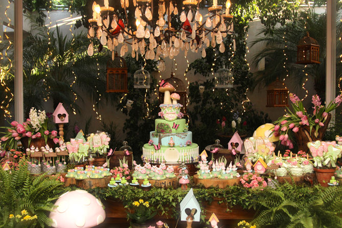 Festa Jardim Encantado em Buffet