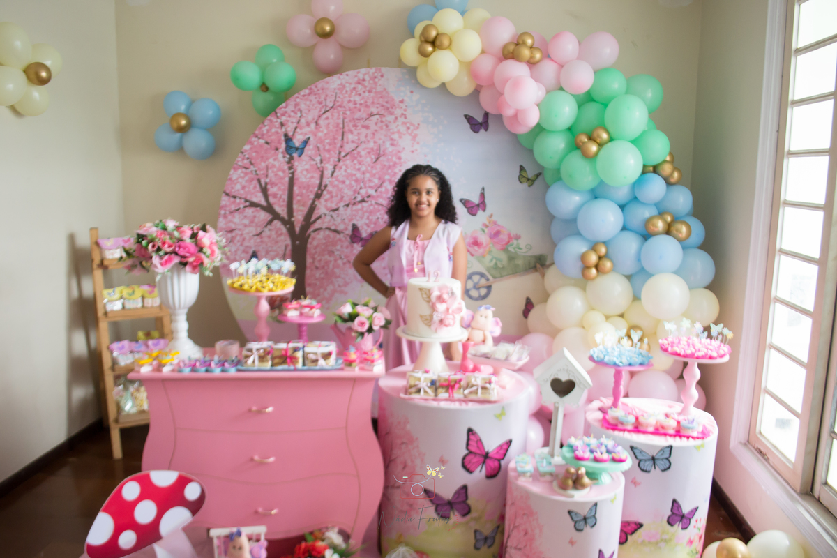 Festa Jardim Encantado com Borboletas