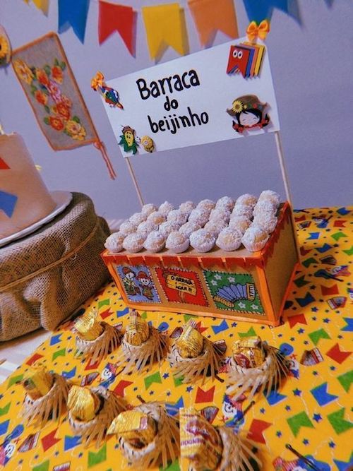 decoração festa junina infantil simples