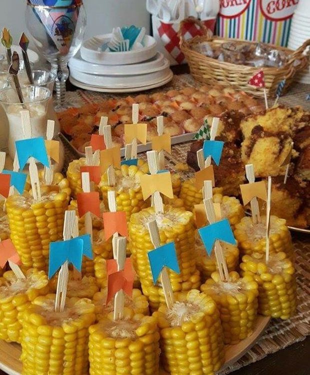 decoração de festa junina para quintal