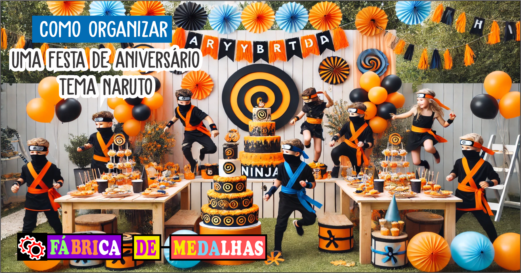Kits Digitais Gratuitos para Festa Naruto: Onde Encontrar e Imprimir