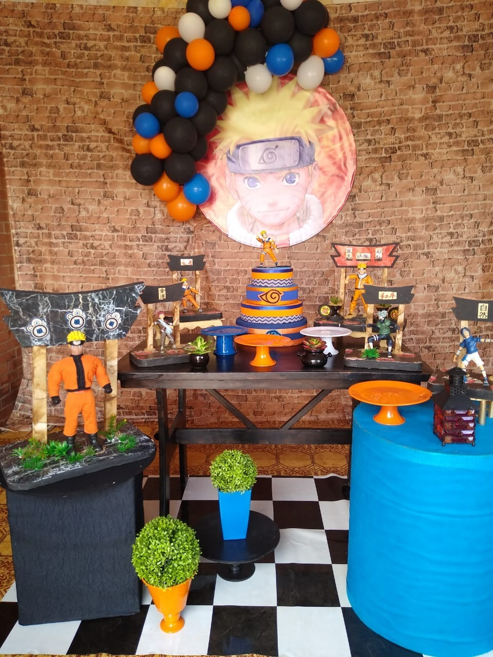 festa naruto faça voce mesmo