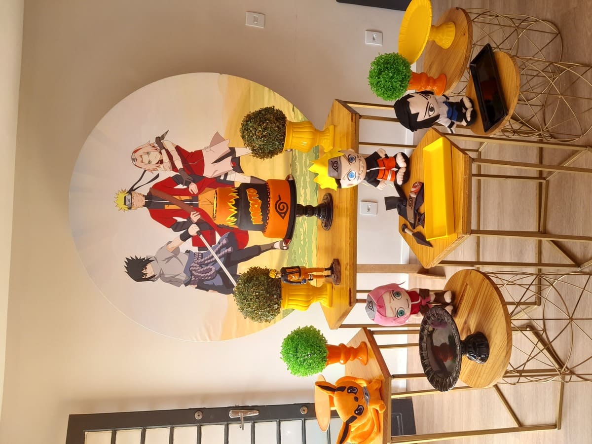Guia Completo de Decoração DIY para Festa Naruto