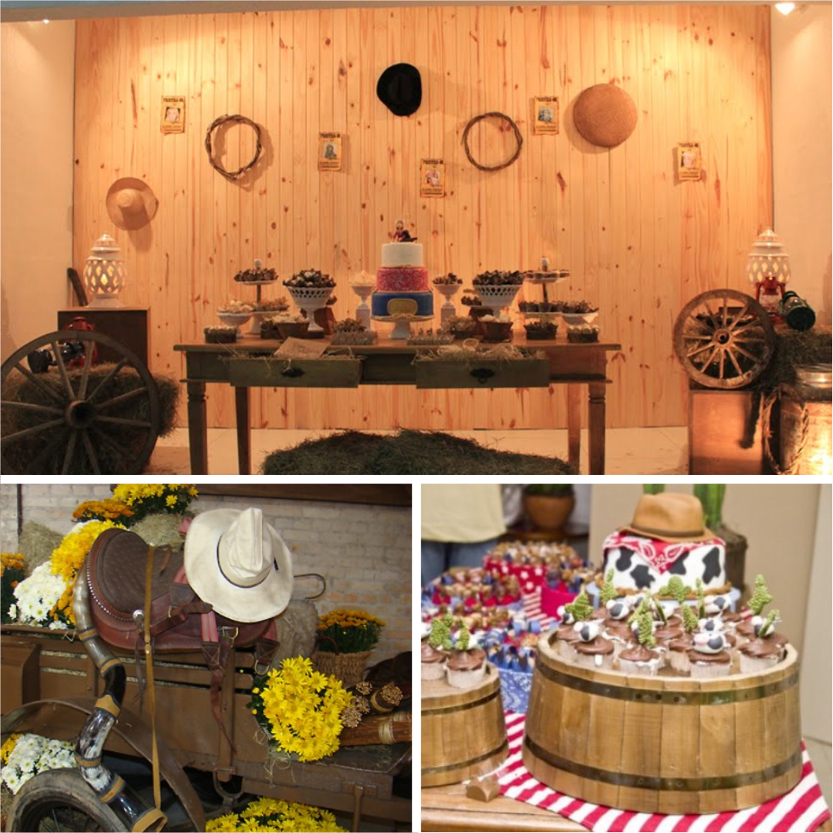 ideias decoração festa sertaneja simples e barata