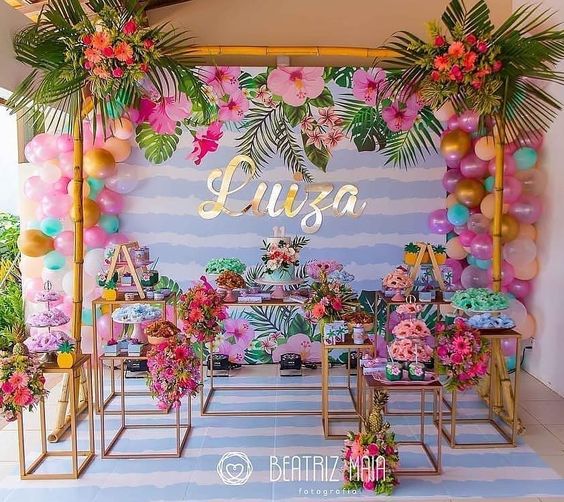 erros comuns na decoração de festa tropical