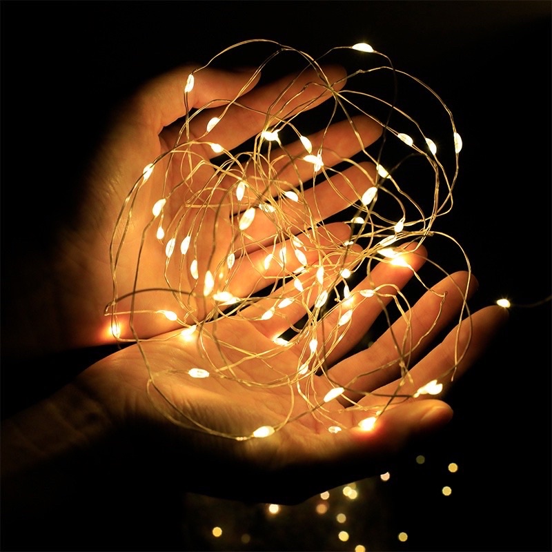 Fio de luz LED para quarto