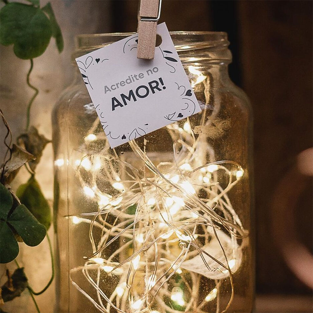 Fio de luz LED para balão