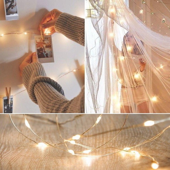 Fio de luz LED para decoração de casamento