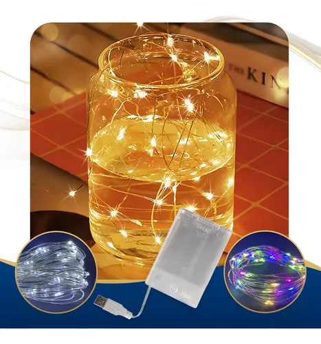 Fio de luz LED para decoração de aniversário