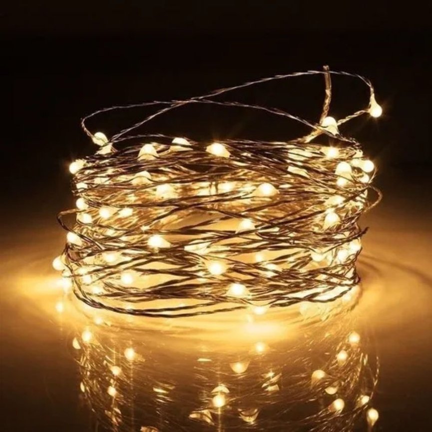 Fio de luz LED de baixa voltagem