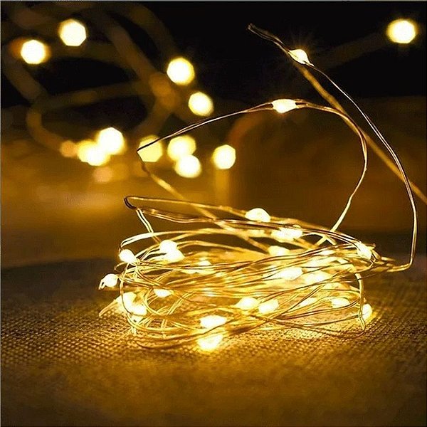 Fio de luz LED para festa
