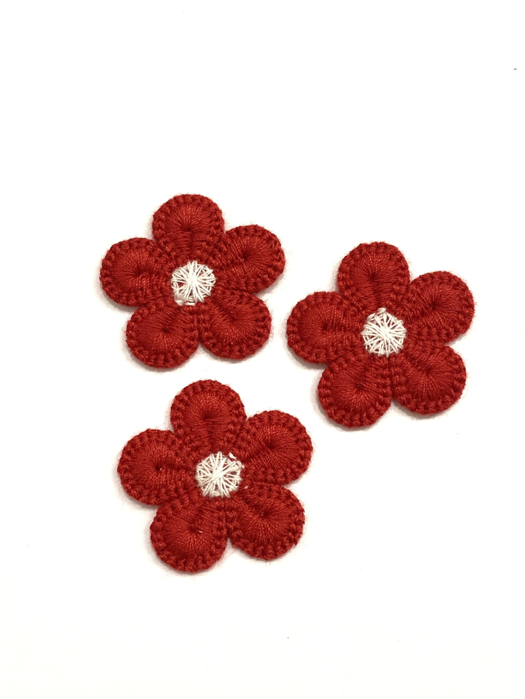 flores de crochê para buquê