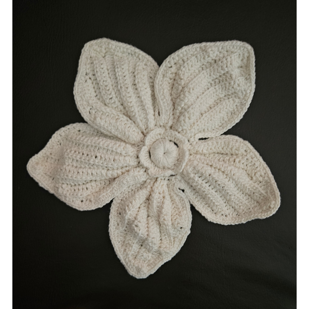 flor de croche