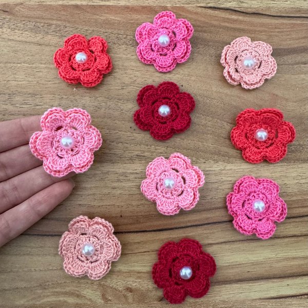 flor de crochê fácil e rápida