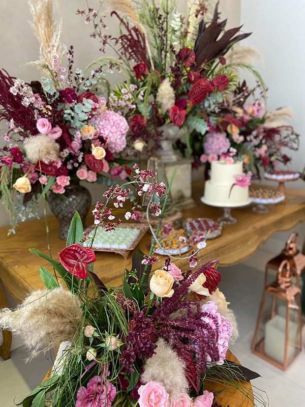 quanto custa a decoração floral de um casamento