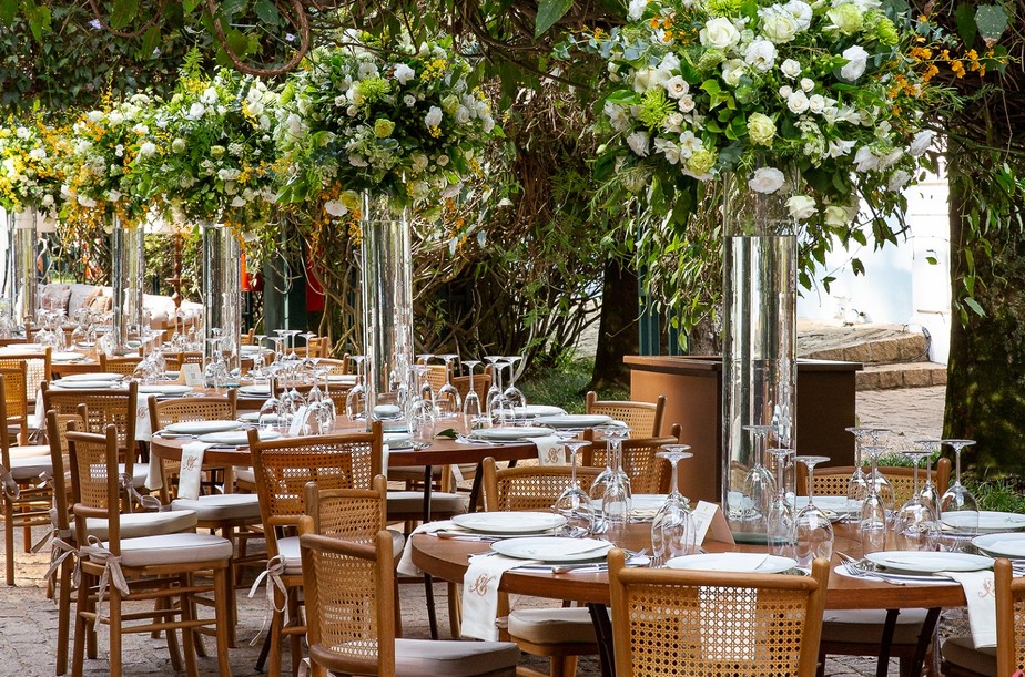 ideias de decoração floral para casamento rústico