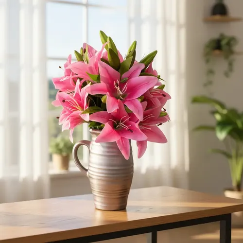 flores artificiais para decoração de interiores