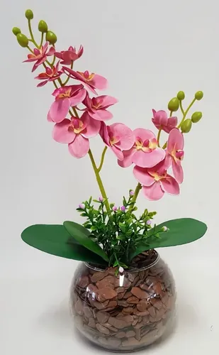 flores artificiais para sala