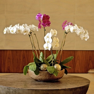 flores artificiais para varanda