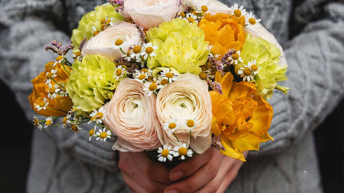 flores de inverno baratas para decoração