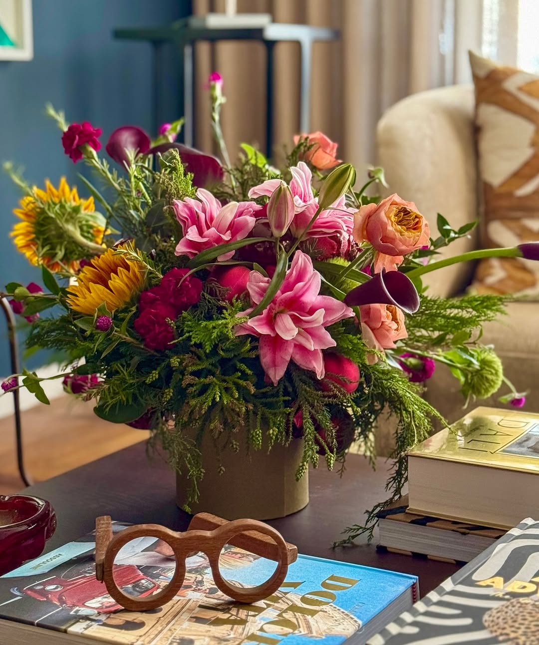 como desidratar flores naturais para decoração