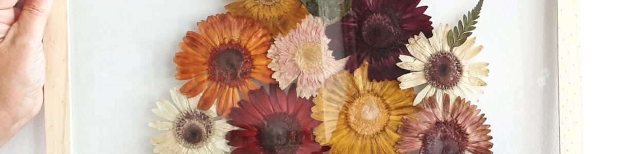 flores secas decoração