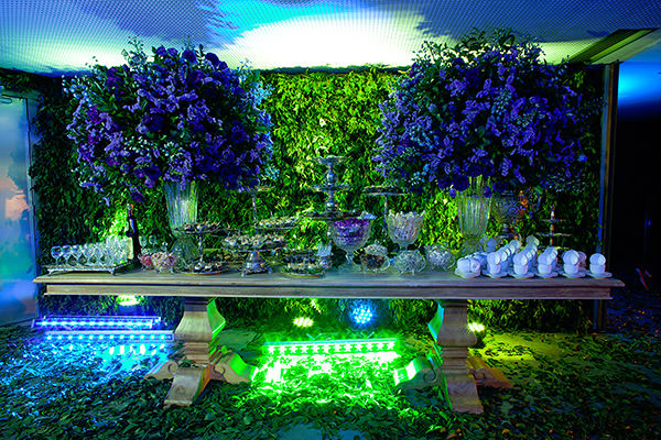 floresta encantada decoração