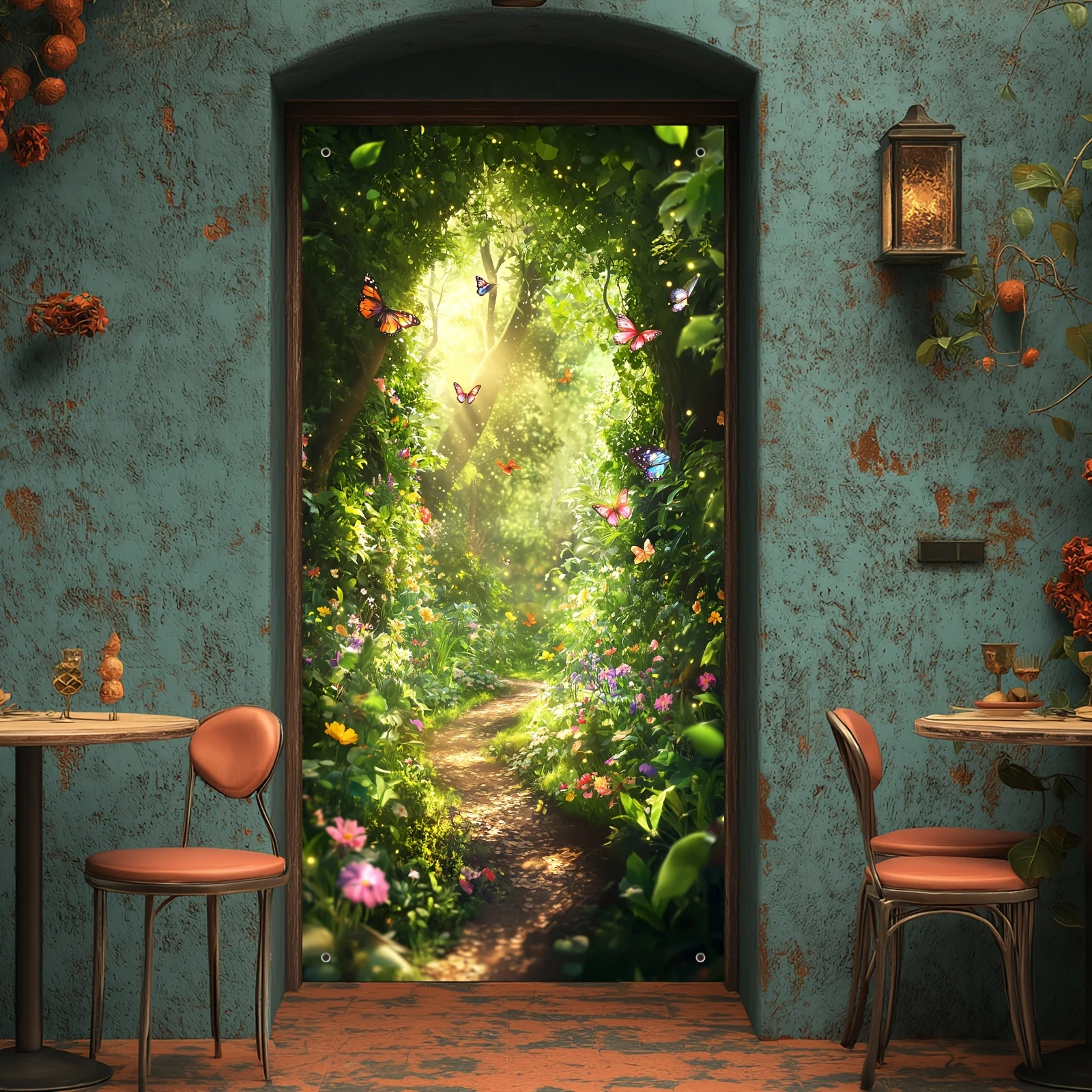 ideias criativas decoração floresta encantada quarto infantil