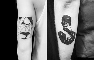 tatuagem aquarela