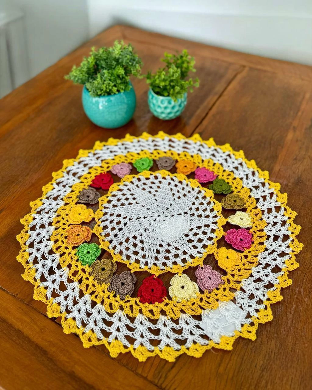 Modelos de Forrinhos de Crochê: Redondos