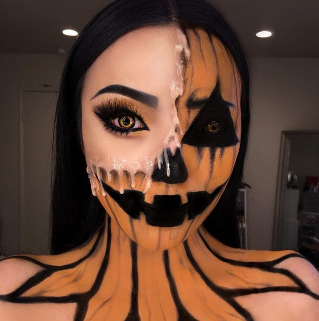 ideias de maquiagem de halloween