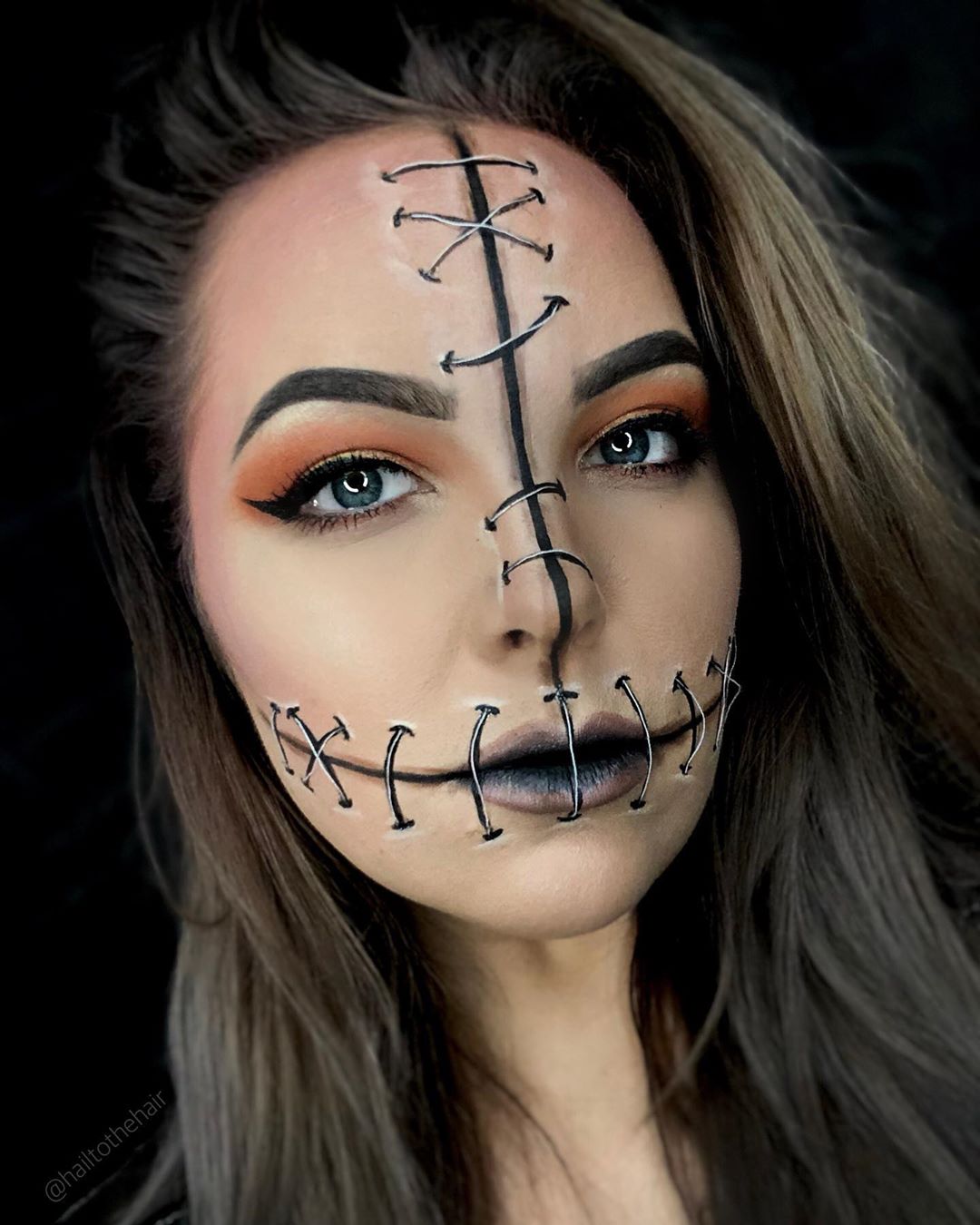 tutoriais maquiagem halloween