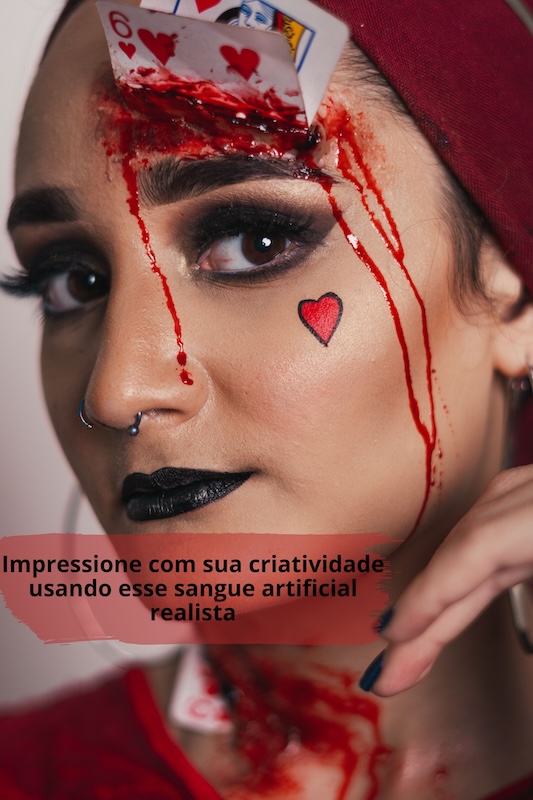 maquiagem de halloween simples