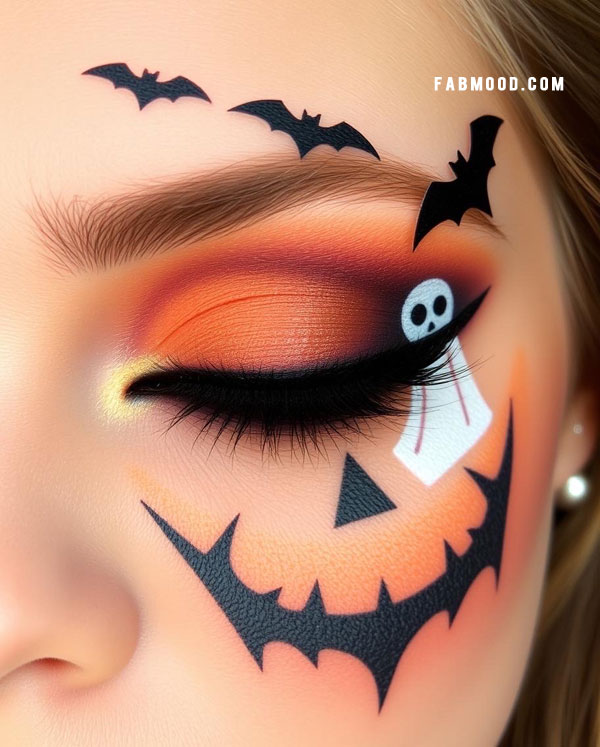 maquiagem de halloween passo a passo