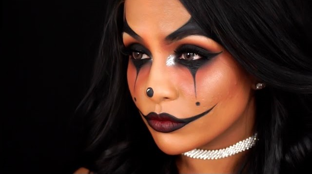 maquiagem de halloween criativa