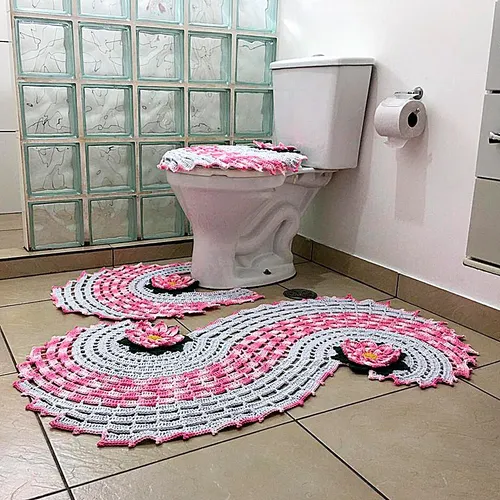 Como escolher o jogo de banheiro de crochê ideal para sua decoração