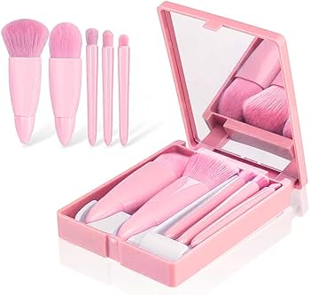 foto de maquiagem rosa para festa junina