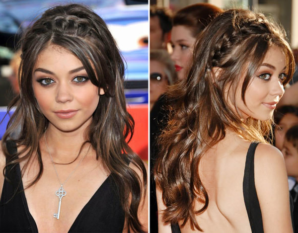 como evitar frizz trança na frente do cabelo