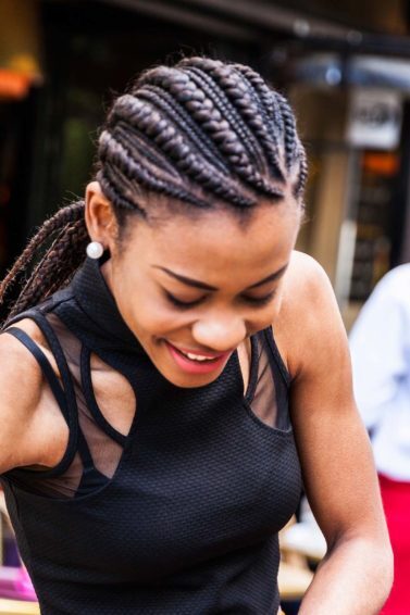 melhores fotos tranças frontais para festas